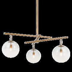 Wade Chandelier, Patina Brass