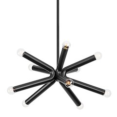 Dash Chandelier, Soft Black
