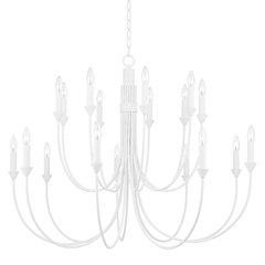 Cate Chandelier, Gesso White