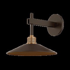 Harac Exterior Wall Sconce, Patina Brass
