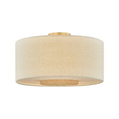 Miller Flush Mount, Essential, Natural