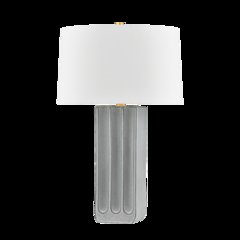 Elmer Table Lamp, Aged Brass