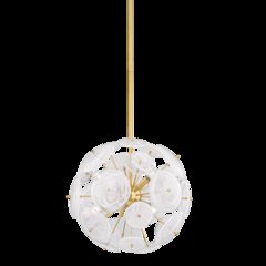 Tamara Chandelier, Aged Brass