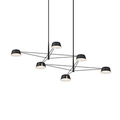 Ray Chandelier, Satin Black