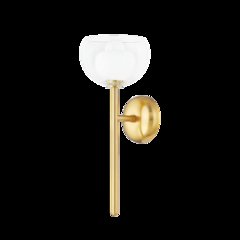 Cortney Wall Sconce, Aged Brass