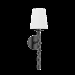 Alvaro Wall Sconce, Texture Black