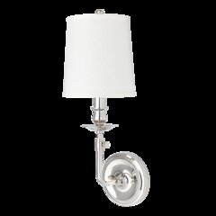Logan Wall Sconce, Polished Nickel