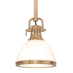 Randolph Pendant, Aged Brass