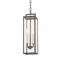 Beckham Exterior Pendant, Textured Bronze