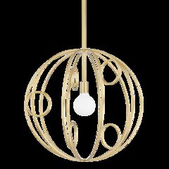 Alanis Pendant, Aged Brass