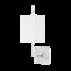 Mikaela Wall Sconce, Polished Nickel