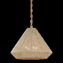 Keats Pendant, Patina Brass