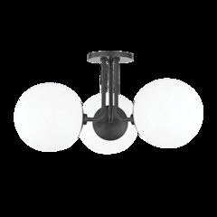 Stella Semi Flush, Old Bronze