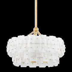 Jacik Chandelier, Vintage Gold Leaf