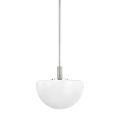Lethbridge Pendant, Polished Nickel