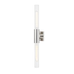 Asher Wall Sconce In Polished Nickel Color