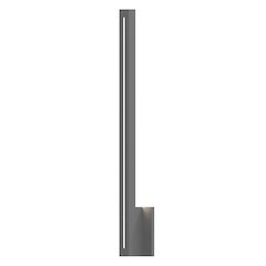 Stripe Wall Sconce, Textured Gray