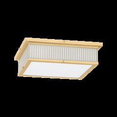 Ashdown Flush Mount, Aged Brass