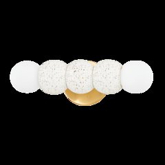 Paola Wall Sconce, Aged Brass