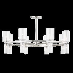 Tabitha Chandelier, Polished Nickel