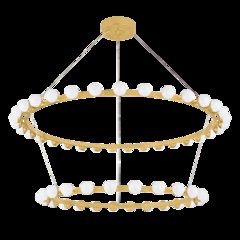 Linus Chandelier, Vintage Brass