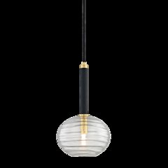 Breton Pendant, Aged Brass