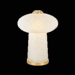 Fords Rechargeable Table Lamp, Aged Brass
