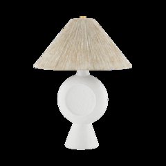 Centella Table Lamp, Aged Brass