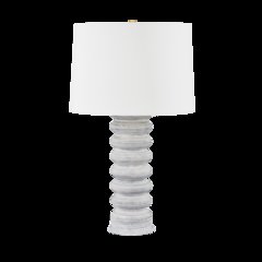 Harwinton Table Lamp, Aged Brass