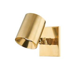 Highgrove Wall Sconce, Aged Brass