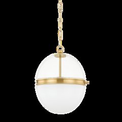 Donnell Pendant, Aged Brass