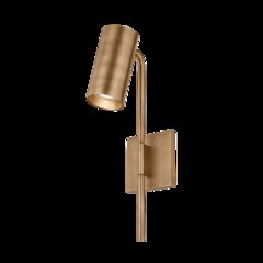 Gage Wall Sconce, Patina Brass