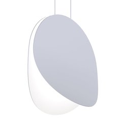 Malibu Discs Pendant, Dove Gray