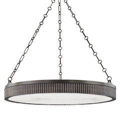 Lynden Chandelier, Distressed Bronze