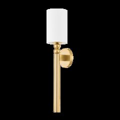 Lakeport Wall Sconce, Aged Brass
