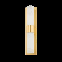 Stowe Wall Sconce, Aged Brass