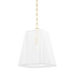 Verona Beach Pendant, Aged Brass