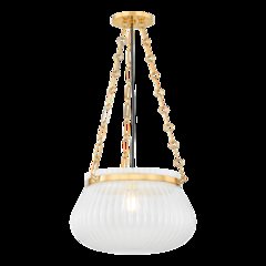 Granby Pendant, Aged Brass