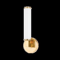 Cromwell Wall Sconce, Aged Brass