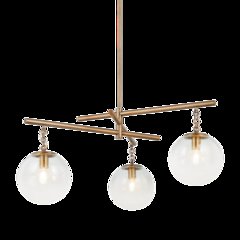 Wade Chandelier, Patina Brass