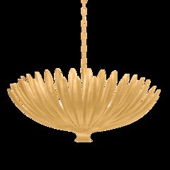 Whitfield Chandelier, Vintage Gold Leaf