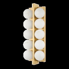 Emille Wall Sconce, Vintage Brass