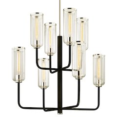 Aeon Chandelier, Texture Black