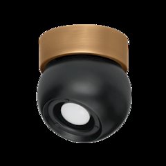 Odin Flush Mount, Patina Brass