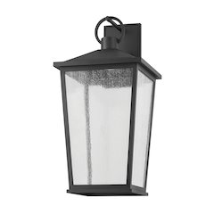 Soren Exterior Wall Sconce, Texture Black