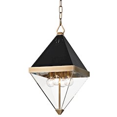 Coltrane Lantern, Aged Brass