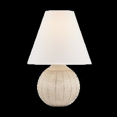 Capers Table Lamp, Aged Brass