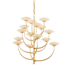 Pluro Chandelier, Natural, Vogue