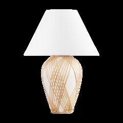Bayonne Table Lamp, Vintage Gold Leaf