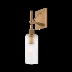 Shenandoah Exterior Wall Sconce, Patina Brass